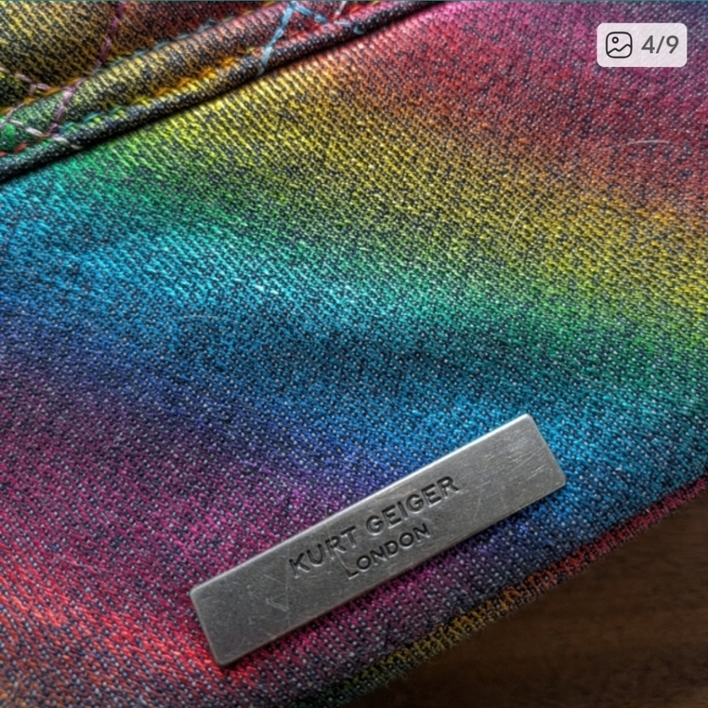 Kurt Geiger Denim (Metallic Rainbow) - Picture 4 of 9